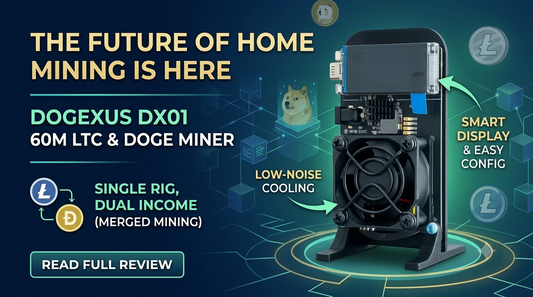 The Future of Home Mining: Why the Dogexus DX01 60M is the Perfect Entry Point for LTC and Dogecoin