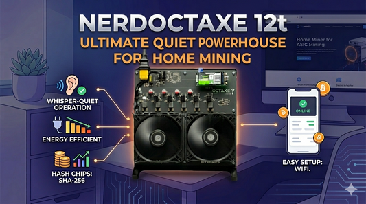 NerdOctaxe 12t Review: The Best Silent Home Miner for 2026?