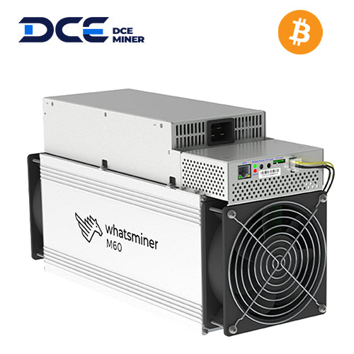 Minero de Bitcoin MicroBT Whatsminer M60 168T 170T 176T 178T 19,9J/TH BTC