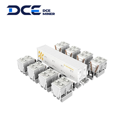 Immersion Cooling System MC40 Container M20 Tank × 16 -DCE Miner