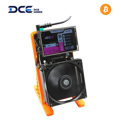 NerdQaxe++ 4.8TH/s 70W large screen Home Bitcoin Open Source Miner