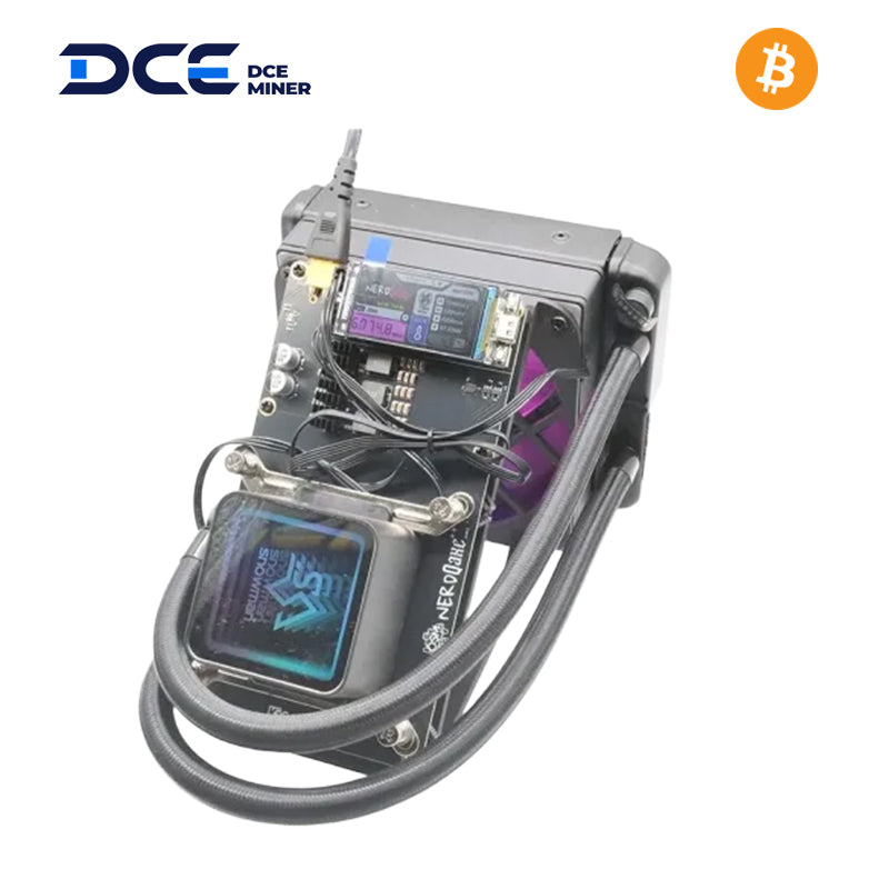 NerdMiner NerdQaxe++ Hydro Rev 6.1 6T BTC Miner